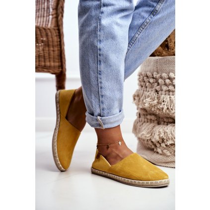 Dámské Velurové Espadrilky  Vulcano