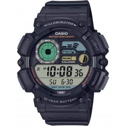 Pánské hodinky CASIO Digital Moonphase WS-1500H-1A + BOX