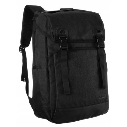 Velký batoh s prostorem pro notebook a USB portem (Barva Černá)