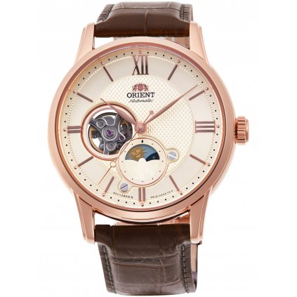 Pánské hodinky Orient Classic Sun & Moon RA-AS0009S10B + BOX