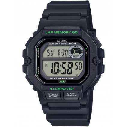 Pánské hodinky CASIO Sports WS-1400H-1A + BOX