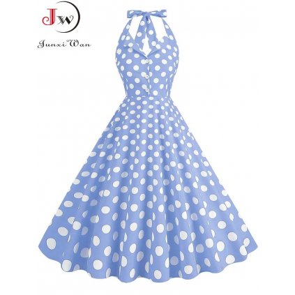 Retro šaty áčkového střihu JW946