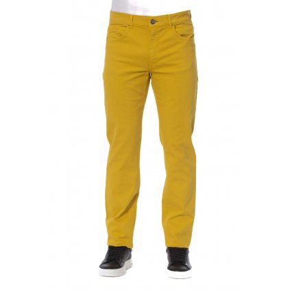 Pánské kalhoty 52J00004 1T002360 H 002 Trussardi Jeans (Barva Žlutá, Velikost 29)