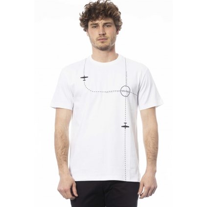 Pánské triko 62T00009 1T001361 Trussardi (Barva Bílá, Velikost S)