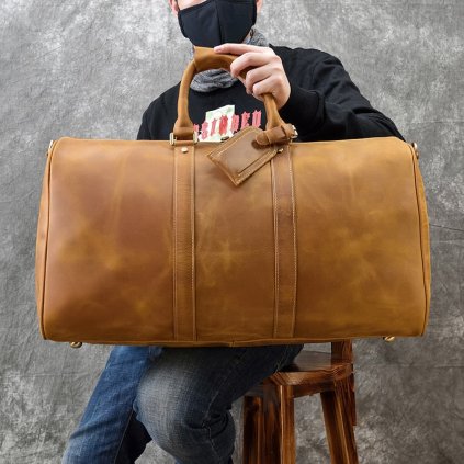 Velká cestovní taška pravá kůže NW999