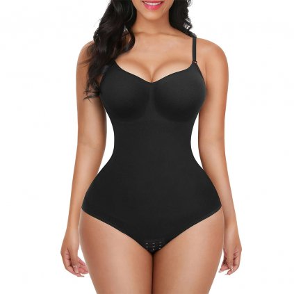 Dámské body na ramínka (Barva Khaki, Velikost S)