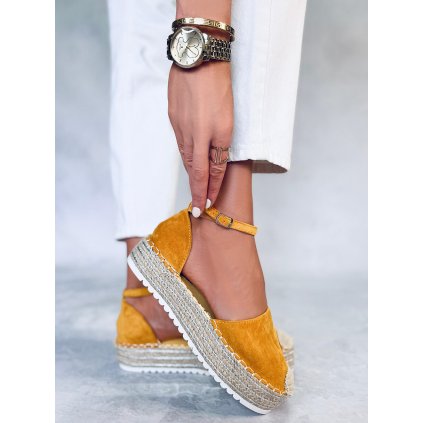 Dámské semišové espadrilky