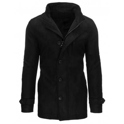 Pánský kabát na zip a knoflíky CX0000