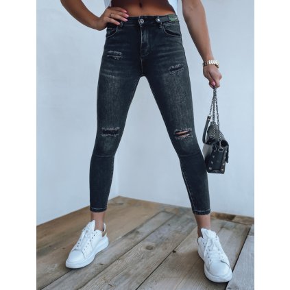 Černé  dámské džíny UY1296