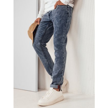 Pánské kalhoty jogger UX4234 (Velikost 29, Barva Tmavě modrá)