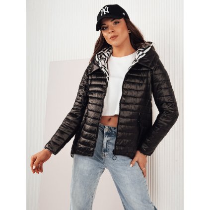 Dámská prošívaná bunda VANLY   TY4270 (Velikost S, Barva Černá)