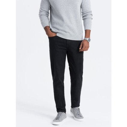 Pánské SLIM FIIT roztrhané volné džínové kalhoty (Velikost 2XL, Barva Béžová)