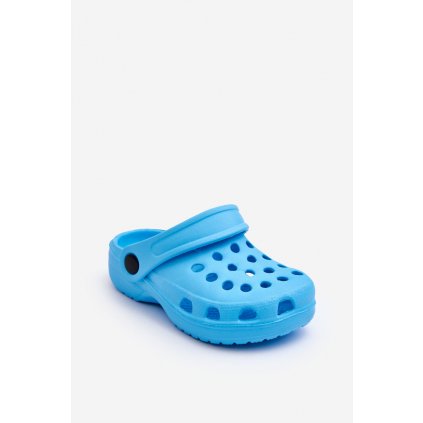 Dětská pěna Crocs Slides Light Blue Percy