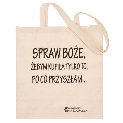 Bavlněná nákupní taška EKO-02 (Barva (Varianta) 02)