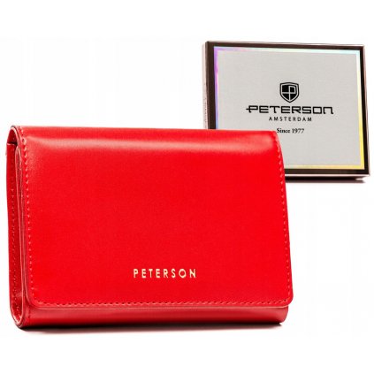 Dámská ekologická kožená peněženka - Peterson