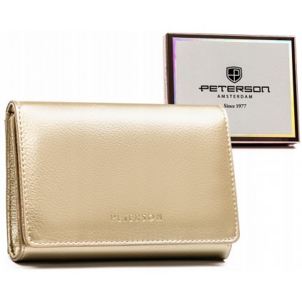 Dámská ekologická kožená peněženka - Peterson