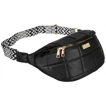 Prošívaná dámská crossbody kabelka