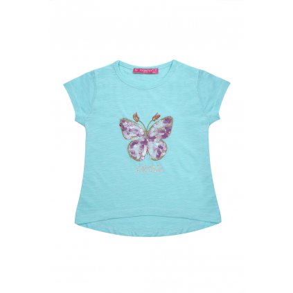 Dívčí tričko s motýlem