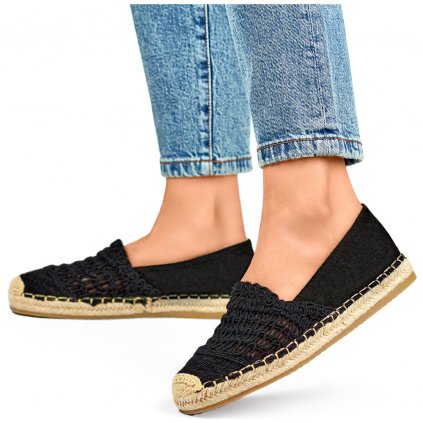 dámské espadrilky, tkané