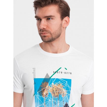 Pánské bavlněné tričko s potiskem California - V1 - ESPIR
