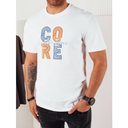 Pánská košile s potiskem  RX5383 (Velikost M, Barva Bílá)