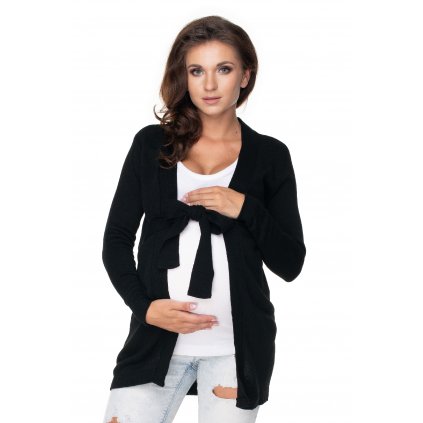 Cardigan s páskem 40043