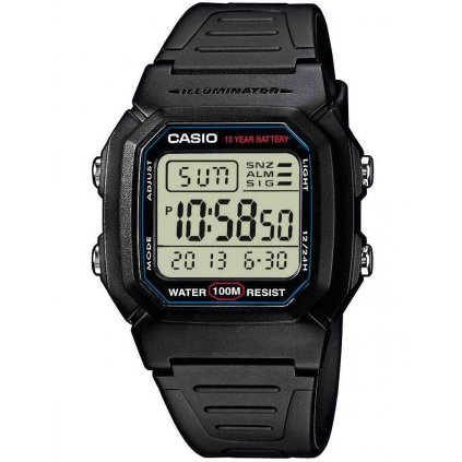 Pánské hodinky CASIO W800H-1A (zd100a) - Klasické + BOX