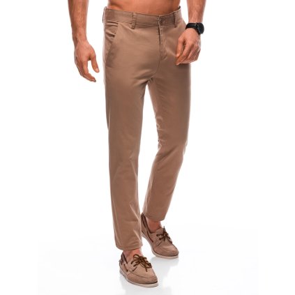 Men's pants chino P1355 (Velikost 38, Barva Černá)