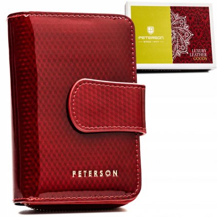 Dámská kožená peněženka ve vertikální orientaci  PTN 425214