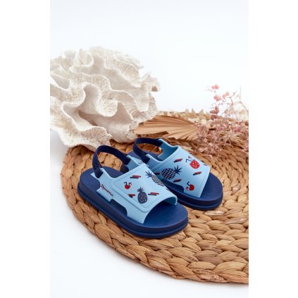 Dětské Sandálky 83545 Ipanema Soft Baby (Velikost 22/23, Barva Modrá)
