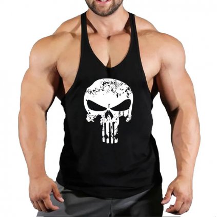 Pánské tílko na sport (Barva (varianta) No Pain No Gain 10, Velikost L)