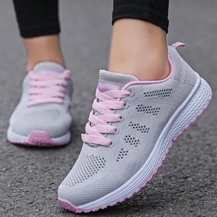 Prodyšné a pohodlné tenisky, kontrastní styl (Barva (varianta) GreenShoes, Velikost 43)