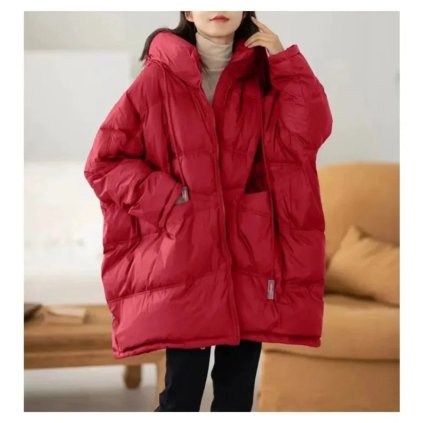 Zimní oversize bunda s prošíváním