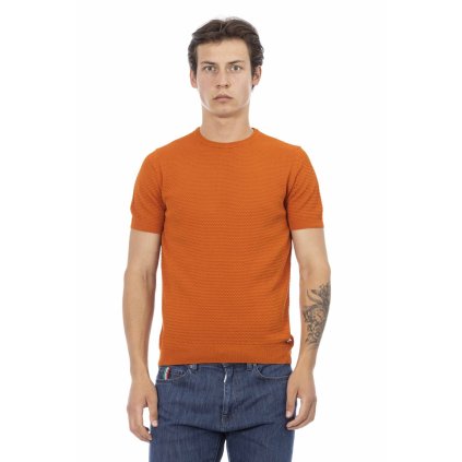 Pánský svetr 6061_ROVIGO Baldinini Trend (Barva Oranžová, Velikost 2XL)