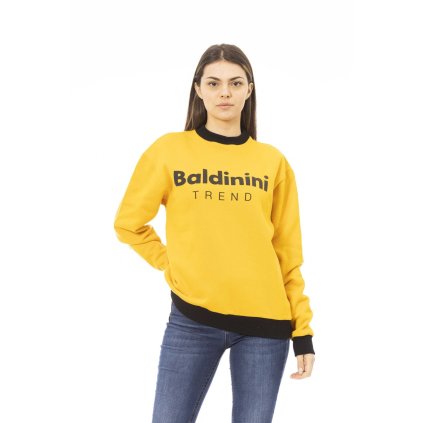 Dámská mikina 6510141_MANTOVA Baldinini Trend (Barva Žlutá, Velikost XS)