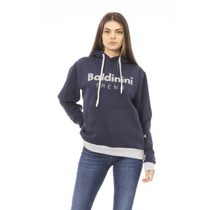 Dámská mikina 813495_MANTOVA Baldinini Trend (Barva Modrá, Velikost S)