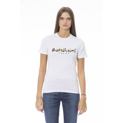 Dámské triko TSD04_MANTOVA Baldinini Trend (Barva Bílá, Velikost XS)