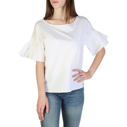 Dámské triko 3ZYH09YNP9Z Armani Exchange (Barva Bílá, Velikost XS)