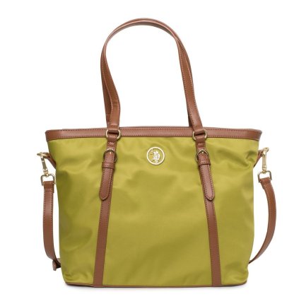 Dámská kabelka na rameno BIUHU6050W U.S. Polo Assn (Barva Zelená)