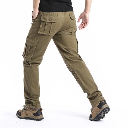 Taktické pánské kalhoty outdoor s kapsami (Barva (varianta) MST Army green, Velikost XL)