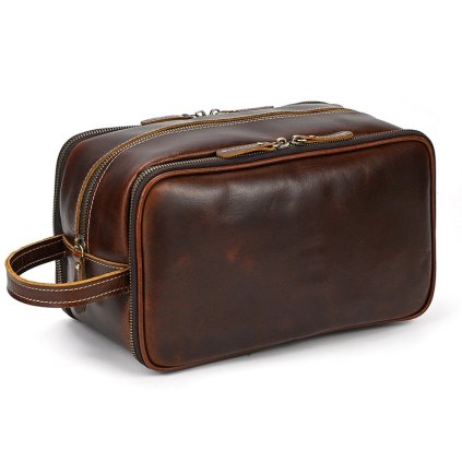 Pánská a dámská taška crossbody pravá kůže
