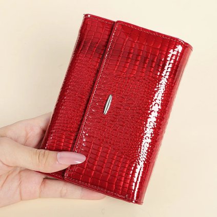 Dámská peněženka pravá kůže NW888 (Barva (varianta) 1 Red)