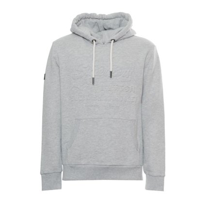 Pánská mikina M2013130A- Superdry (Barva Šedá, Velikost XL)