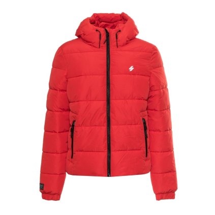 Pánská bunda M5011827A- Superdry (Barva Červená, Velikost S)
