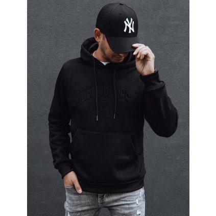 Pánská mikina s kapucí  BX5766 (Velikost 2XL, Barva Černá)