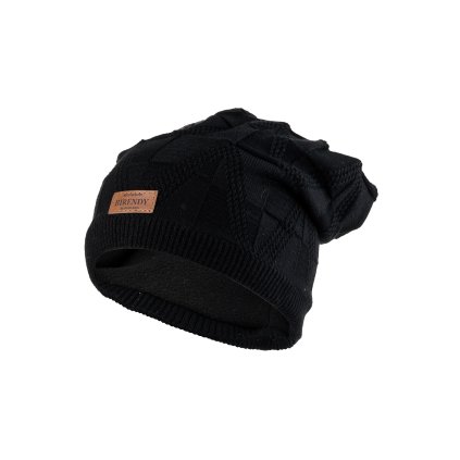 Módní zimní čepice CZ05 (Velikost ONE SIZE, Barva Béžová)