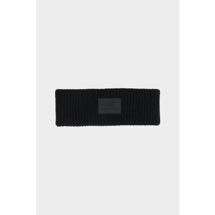 Dívčí Čelenka 4F 4FJWAW24ABANF079-21S (Velikost ONE SIZE, Barva Černá)