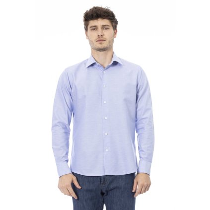 Pánská košile OXFORD NIZZA_MEDIUM IT Baldinini Trend (Barva Modrá, Velikost 41)