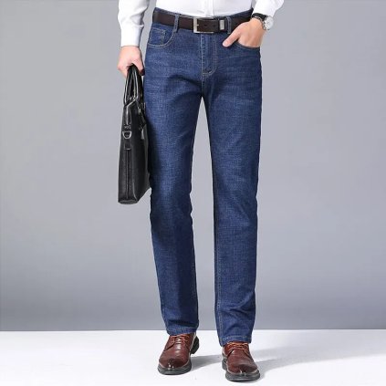 Pánské džíny elegantní Classic (Barva Černá, Velikost 36)