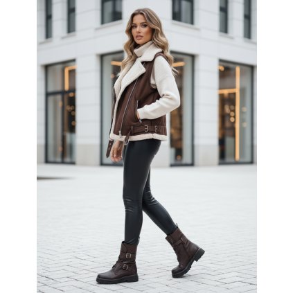 Dámské kalhoty voskované ELLODIX  UY2230 (Velikost S/M, Barva Černá)